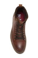 Stacy Adams Brown Chic Envoy Moc Toe Lace Up Boots