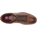 Stacy Adams Brown Chic Envoy Moc Toe Lace Up Boots