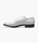 Stacy Adams Men's Madison Cap Toe Oxford - White