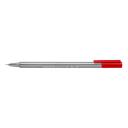 Staedtler Triplus 0.3mm Fineliner Red