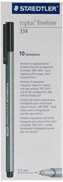 Staedtler Triplus Fineliner Pen 334 6 Violet Pack of 10