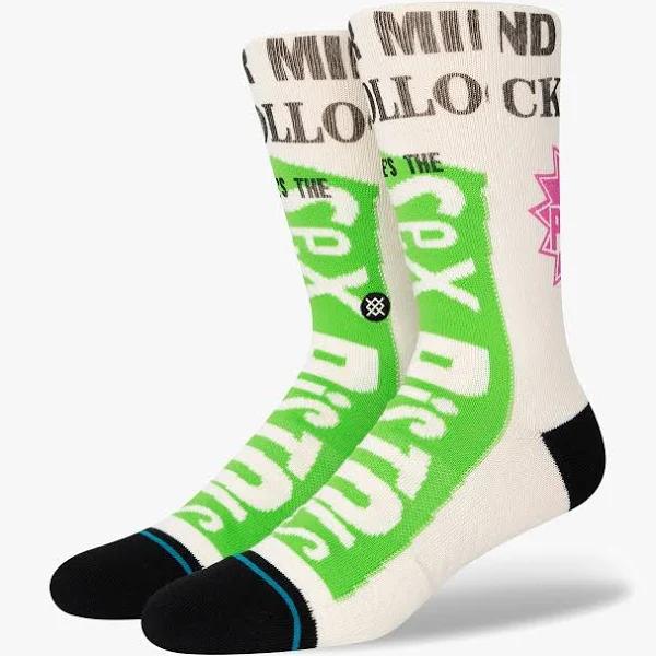 Stance Bollocks Socks - Off White