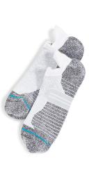 Stance Run Tab Staple Socks (White)