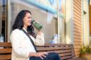 Stanley Classic NeverLeak Travel Mug 0.25L Hammertone Green