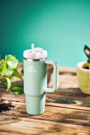 Stanley Quencher H2.O FlowState Tumbler 40oz Eucalyptus