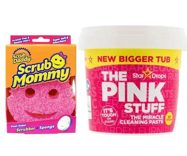 Stardrops The Pink Stuff Cleaning Paste + Scrub Mommy Sponge