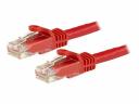 StarTech N6Patch10Rd 10 ft Red Snagless Cat6 UTP Patch Cable