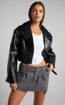 Staten Island Jacket - Black - M - Women's Jackets - Lioness Fashion | AfterPay Available
