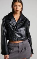 Staten Island Jacket - Black - XS - Women's Jackets - Lioness Fashion | AfterPay Available