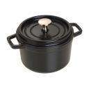 Staub 40509-480-0 Cocotte Round 16cm Black
