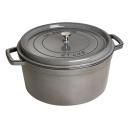 Staub Cocotte Round 30cm Graphite Grey