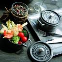 Staub Round Mini Cocotte - Graphite Grey - 10cm