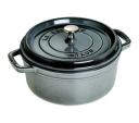 Staub Round Mini Cocotte - Graphite Grey - 10cm