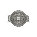 Staub Round Mini Cocotte - Graphite Grey - 10cm