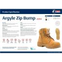Steel Blue Argyle Zip Bump Cap 332152, Safety Work Boots Online 5.5 / Wheat