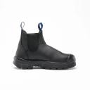 Steel Blue Men's Hobart: TPU/Bump Cap Elastic Sided Work Boots- Black - Size 6