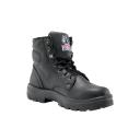 Steel Blue Work Boots - Argyle - Black - AU/UK 4