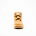 Steel Blue Work Boots - Parkes Zip: Scuff Cap - Wheat - AUS 6