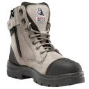 Steel Blue Work Boots - Southern Cross Men's Zip Boot - Slate - AUS 13