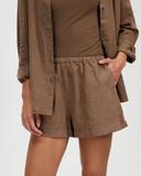 Stella Linen Short - Dune, 8