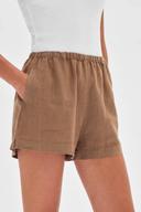 Stella Linen Short - Dune, 8