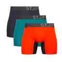 Step One Men's Bamboo Boxer Brief 3-Pack
