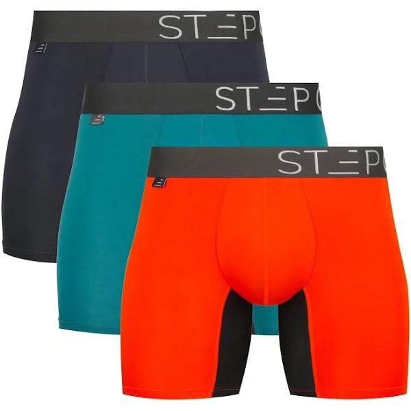 Step One Men's Bamboo Boxer Brief 3-Pack