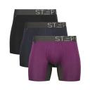 Step One Men's Bamboo Boxer Brief 3-Pack