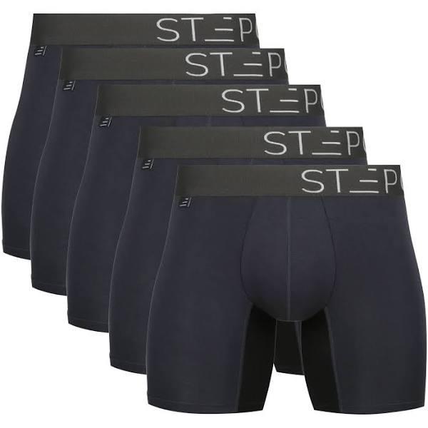 Step One Men's Bamboo Boxer Brief 5-Pack