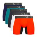 Step One Men's Bamboo Boxer Brief 5-Pack