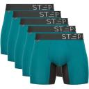 Step One Men's Bamboo Boxer Brief 5-Pack