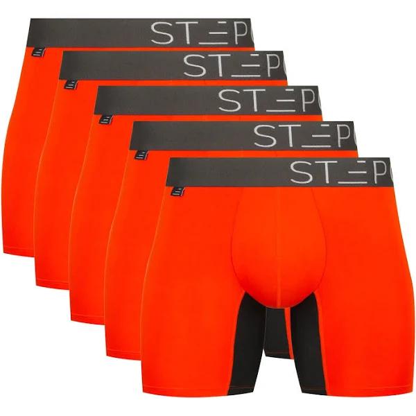 Step One Men's Bamboo Boxer Brief 5-Pack