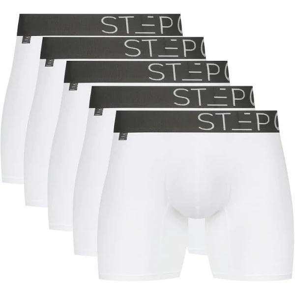 Step One Men's Bamboo Boxer Brief 5-Pack