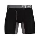 Step One Men's Bamboo Boxers with Fly Breathable Anti Chafe Moisture Wicking Underwear for Men