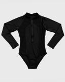 Stepping Stones Long Sleeve One Piece Obsidian / 16