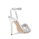 Steve Madden Bedazzle Sandals Silver EU 37 Woman