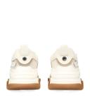 Steve Madden Lace-Up Possession Sneakers - Beige - 40