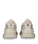 Steve Madden Panelled Possession Low-Top Sneakers - Beige - 38