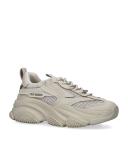 Steve Madden Panelled Possession Low-Top Sneakers - Beige - 38