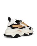 Steve Madden Possession Chunky Faux Leather-blend Trainers - UK 5