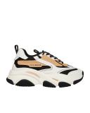 Steve Madden Possession Chunky Faux Leather-blend Trainers - UK 5