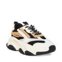 Steve Madden Possession Chunky Faux Leather-blend Trainers - UK 5