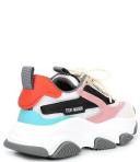 Steve Madden Possession Multi Panel Chunky Sneakers in Tan Mix