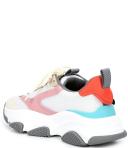 Steve Madden Possession Multi Panel Chunky Sneakers in Tan Mix