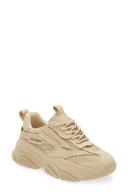 Steve Madden Possession Platform Sneaker in Brown Tan 9
