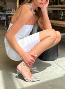 Steve Madden Valance Clear Heel Clear 8
