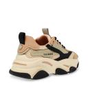 Steve Madden Women's Possession-E Sneakers, Khaki Black, Leather, Size 11