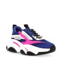 Steve Madden Women's Possession-E Sneakers, Pink Cobalt, Leather, Size 9