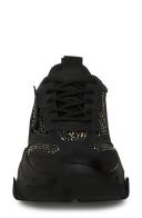 Steve Madden Women's Possession-R Sneakers, Black, Size 8
