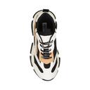 Steve Madden Women's Possession Sneakers, Black Tan, Size 10